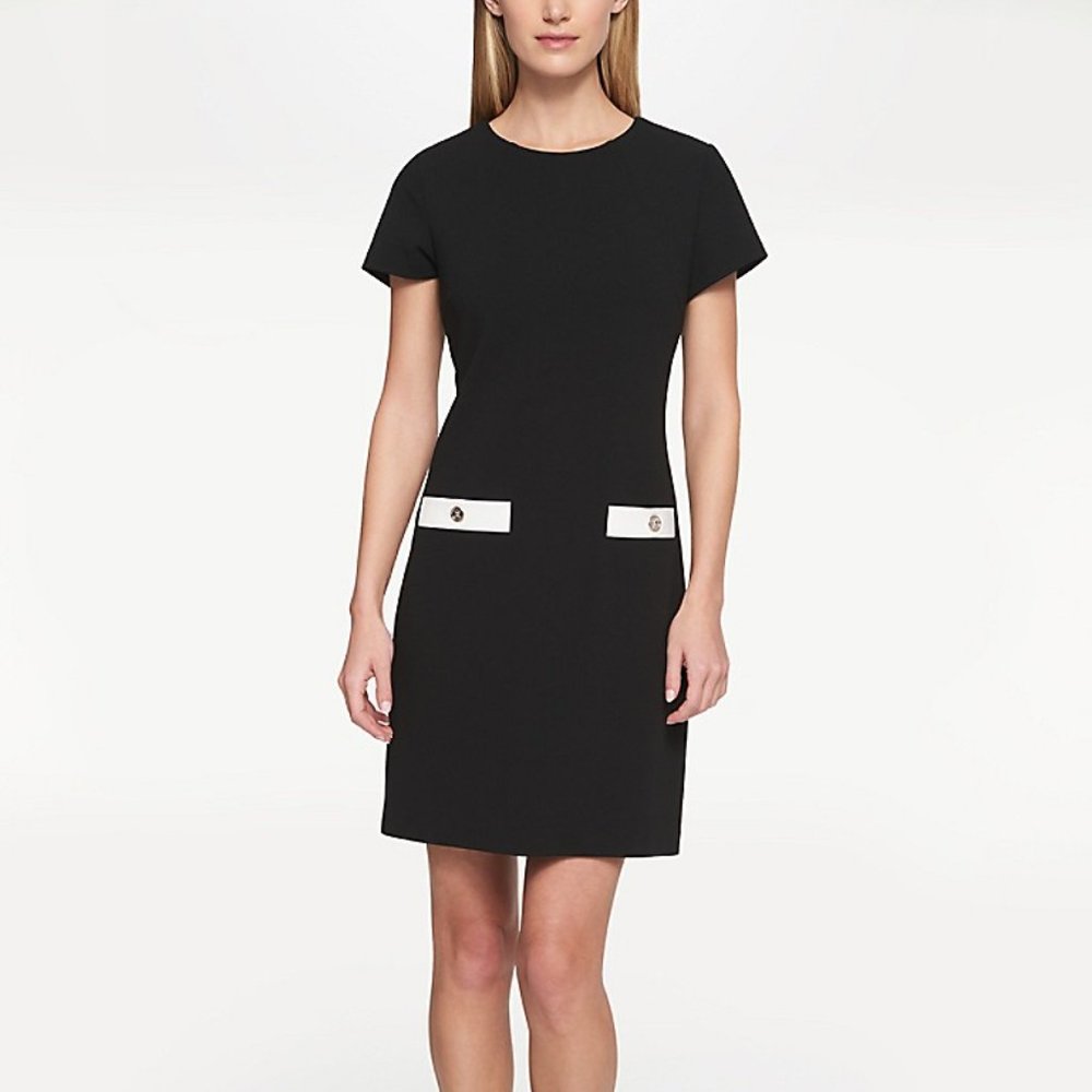 Tommy Hilfiger Essential Pocket Black Dress Size 2
